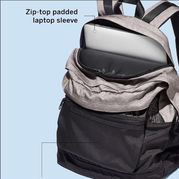 Vs/pink bling campus backpack - Picture 3 of 4